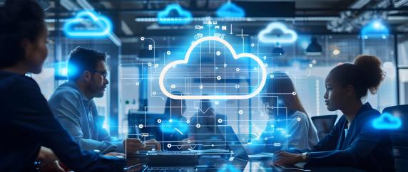 Cloud network in an office
