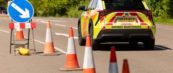 National Highways vehicle