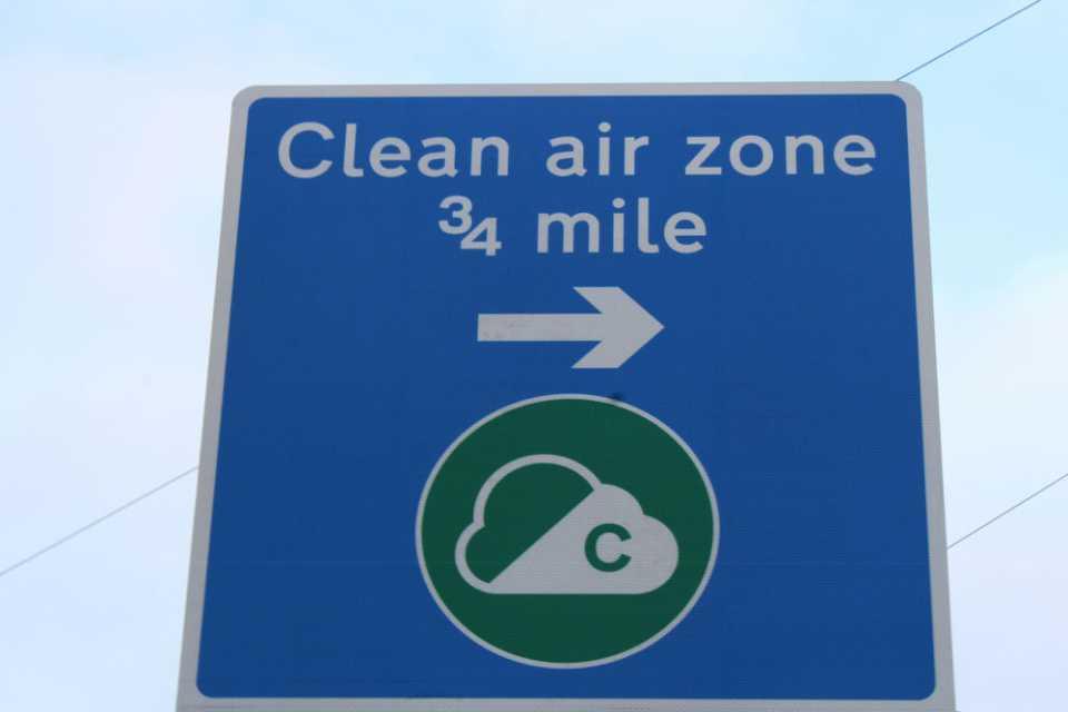 Clean air zone