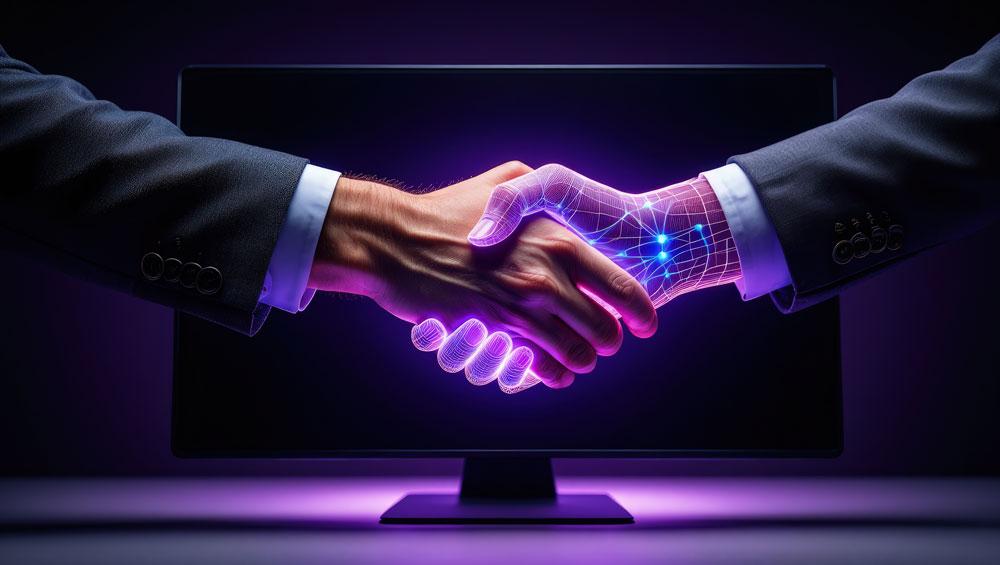 AI handshake