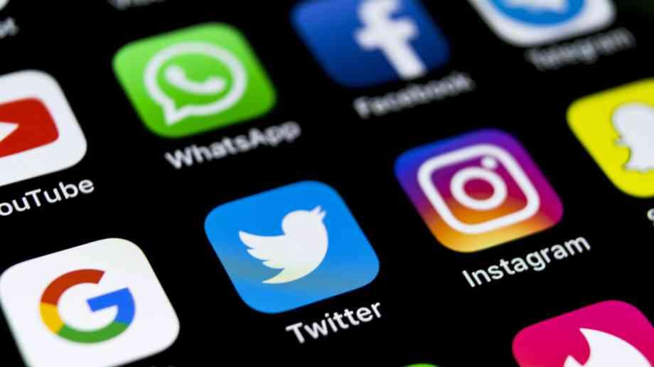 Phone with social media